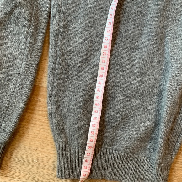 Grey cashmere jumpsuit - Picture 9 of 10